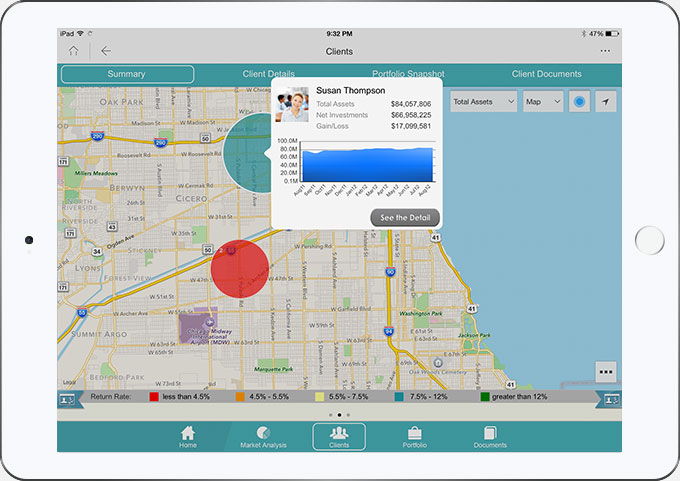 screenshot of MicroStrategy Enterprise Mobility